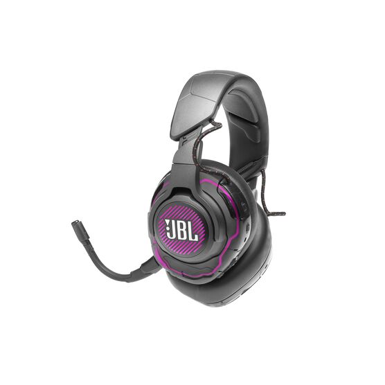 JBL Quantum ONE - Black - USB Wired Over-Ear Professional PC Gaming Headset with Head-Tracking Enhanced QuantumSPHERE 360 - Detailshot 3 JBL Quantum ONE - Black - USB Wired Over-Ear Professional PC Gaming Headset with Head-Tracking Enhanced QuantumSPHERE 360 - Detailshot 3